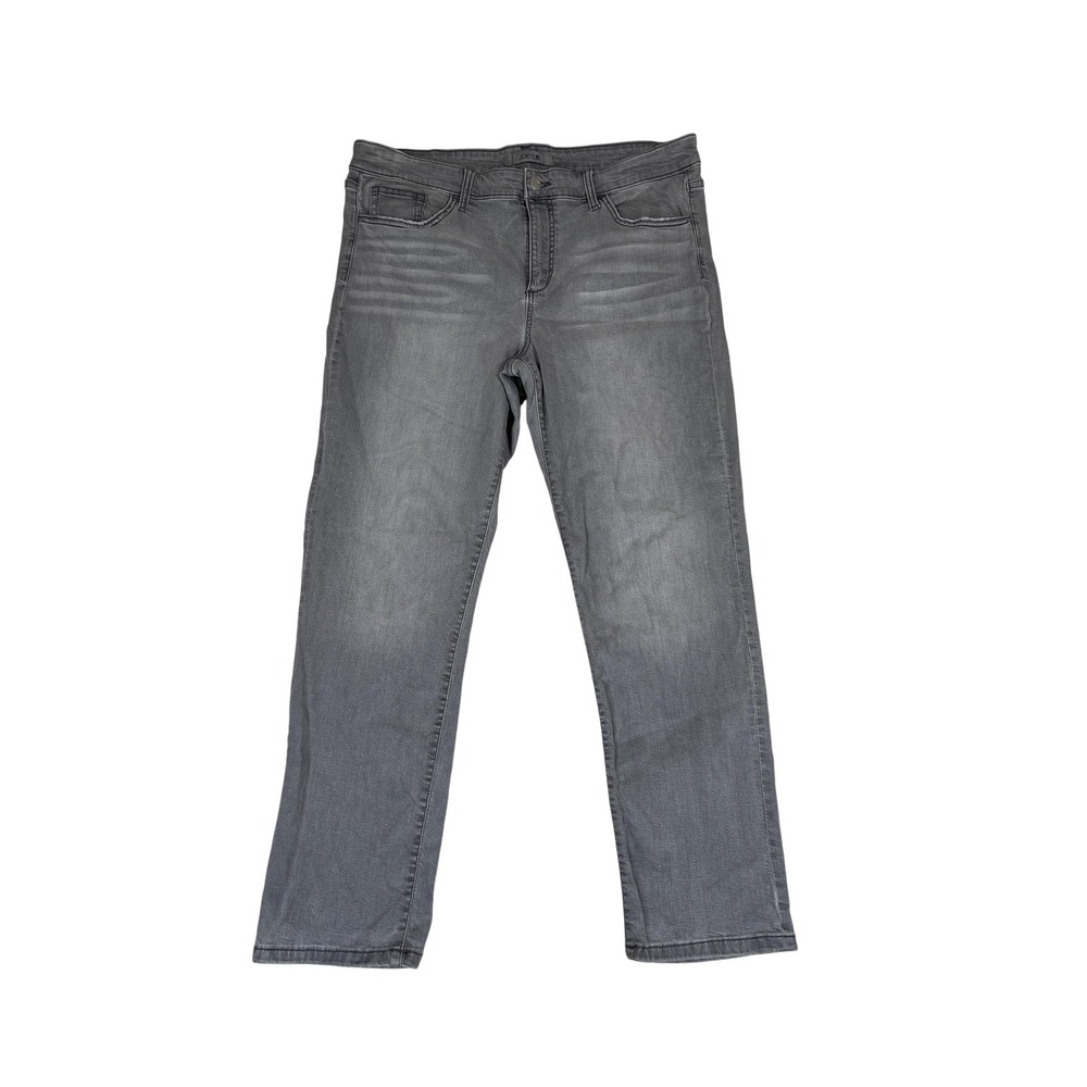 Joes Jeans Mens 35x28 Gray Straight Leg Stretch Denim Casual Pants Charcoal Wash